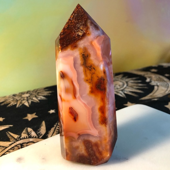 Other - Carnelian Tower with Druzy